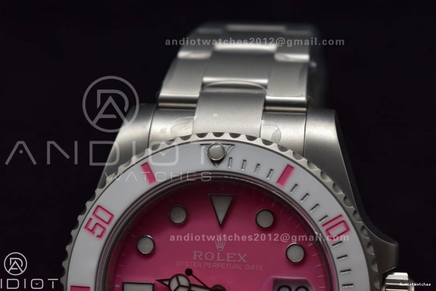 VS DIW Best Pink Edition 1:1 Sandblasted Dial VSF SS GoAnywhere Bracelet 1160 Submariner On 0830